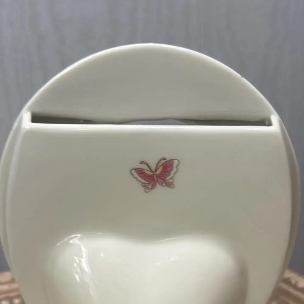 Vintage Takahashi San Francisco Hope Butterfly Photo Picture Frame Feminine
